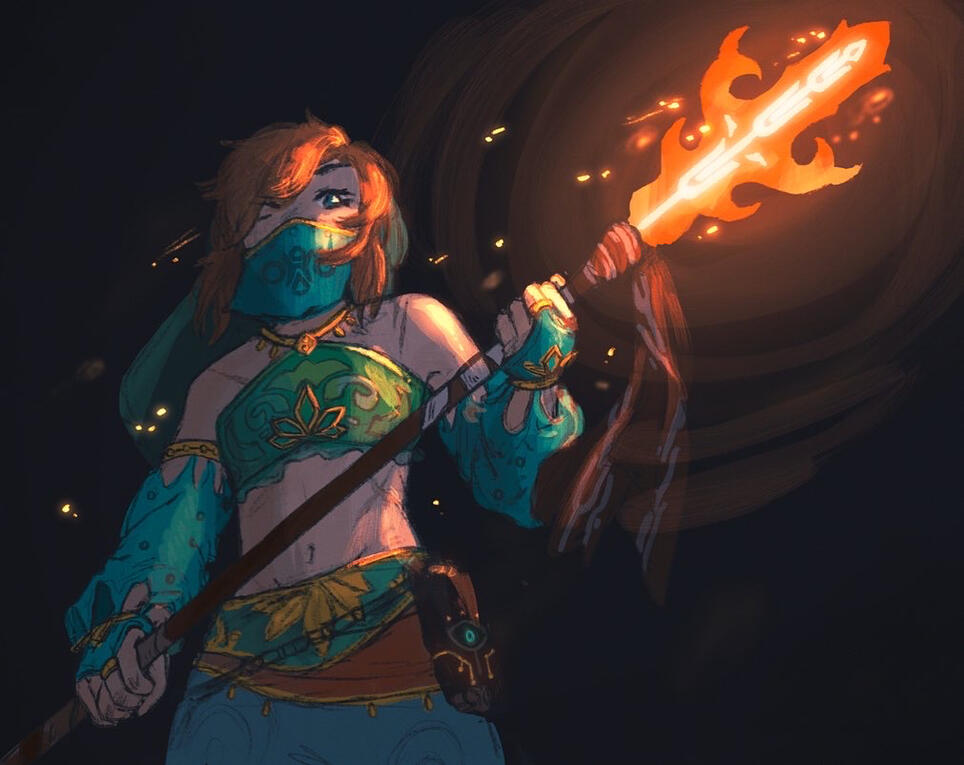 Breath of the Wild, fanart